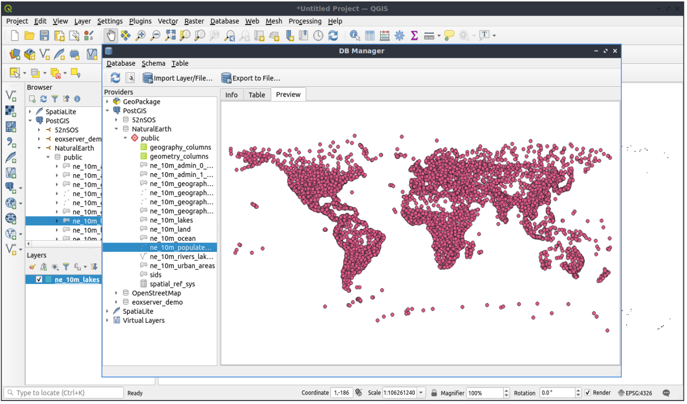 QGIS Manager Preview